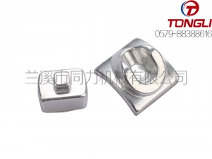 锻造铝合金锁扣限位块（左）球包车限位块（右）